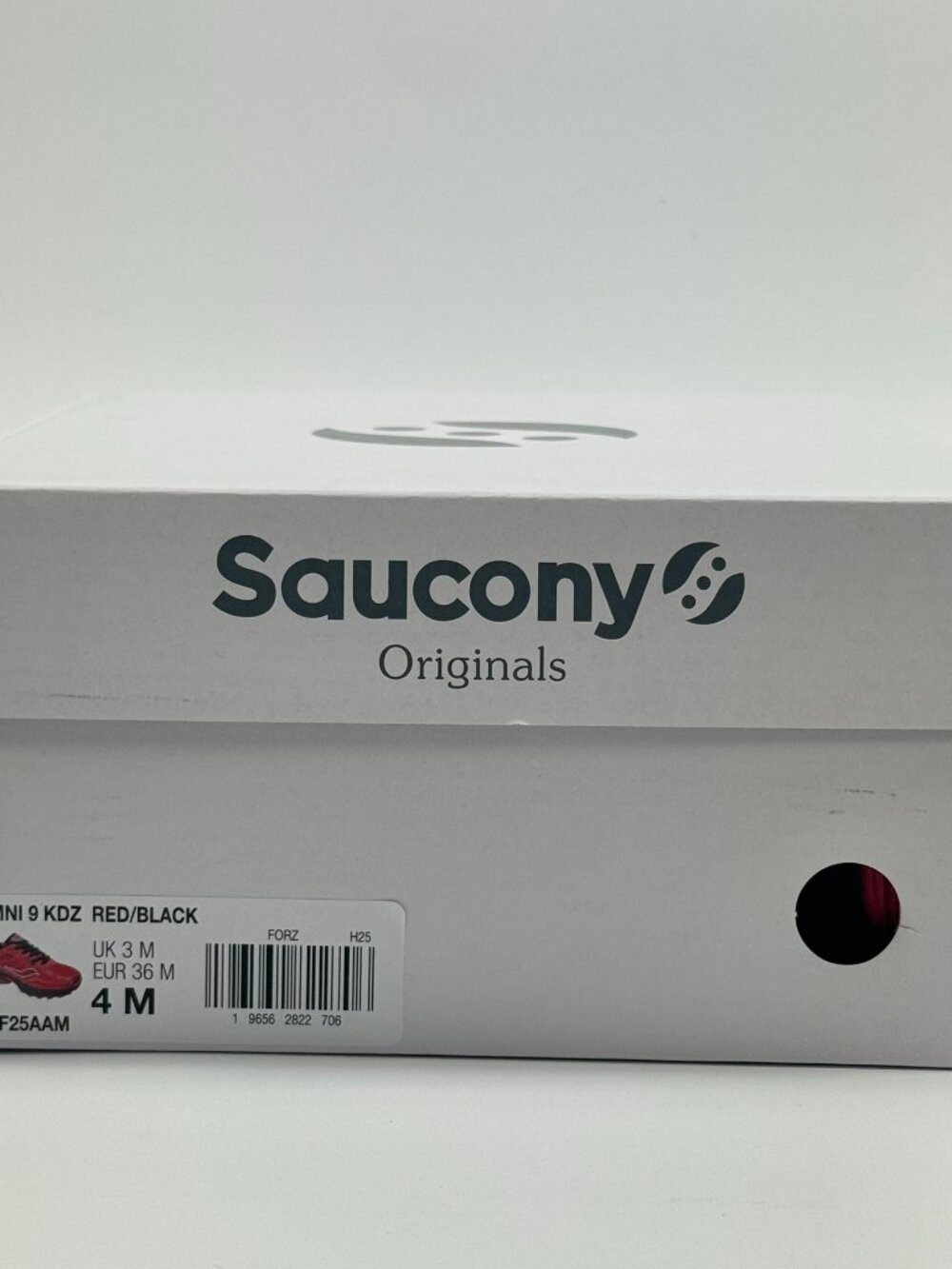 Saucony Omni 9 GS 'Red Black' SYF25AAM Multi Size - Picture 8 of 16